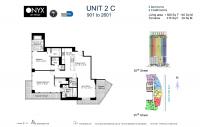 Unit 901 floor plan